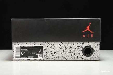 Hyperoad “Black Jordan Air 4 Canvas” 1029